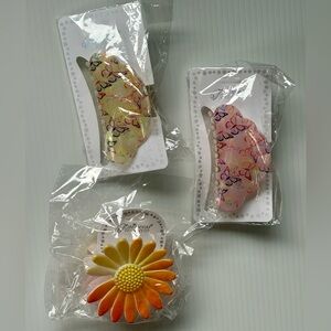 Butterfly and flower Hair Clips Set
(95)